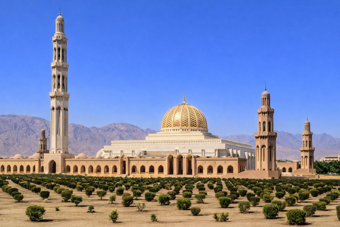 جامع السلطان قابوس الأكبر في مسقط